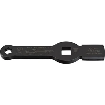 Image of HAZET 2872 E24 219 mm E 24 Torx Profile Slogging Wrench with 2 Striking Faces Multi Colour