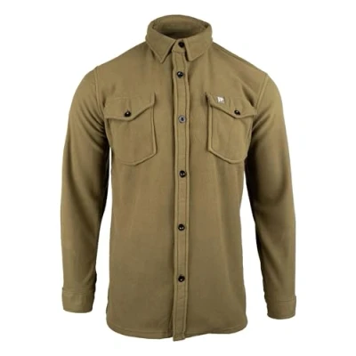 Image of JACK PYKE Polar Fleece Shirt Dark Mustard Small
