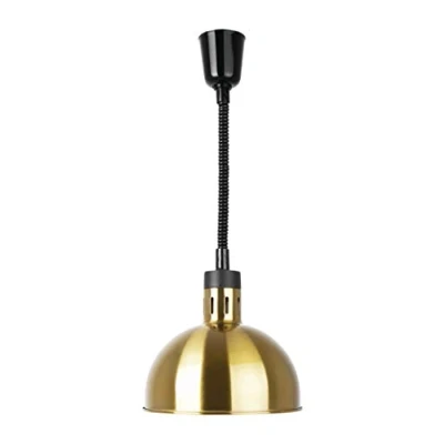 Image of Buffalo Retractable Dome Heat Shade Pale Gold Finish
