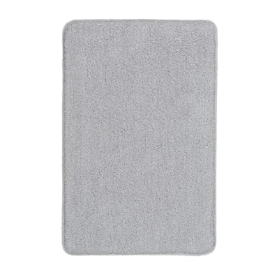 Image of Kleine Wolke Seattle, Bath rug, 60x 90 cm, Foggy grey, Polyester, 60 x cm