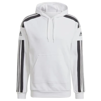 Image of adidas Men&#039;s Squadra 21 Sweat Hoodie, White, L 3 inch