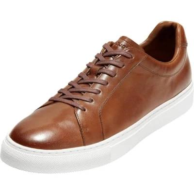Image of Cole Haan Men&#039;s Grand Series Jensen Sneaker, British Tan, 9.5 UK