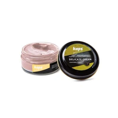 Image of Kaps Shoe Care Cream, Intensive Leather and Nourishing, Delicate (124 rose)