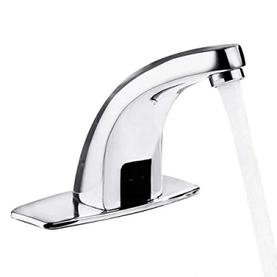 Image of Yosoo Automatic Infrared Sensor Faucet, Zinc Alloy Smart Touchless Sink Faucet Kitchen Bathroom Water Tap with Control Box
