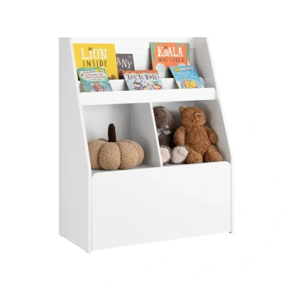 Image of Children Kids Bookcase Book Shelf Toy Shelf,KMB83 W Sobuy