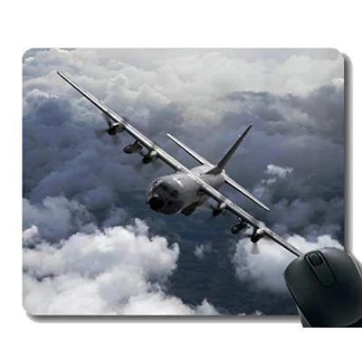 Image of Mousepad Anti Slip Mouse Pad,Lockheed C 130 Hercules Mat,Non Rubber Base