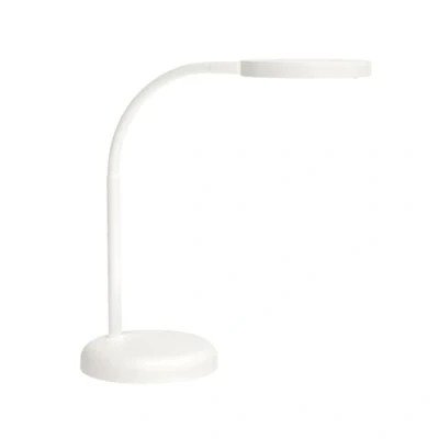 Image of Maul MAULjoy LED Desk Lamp, Small Lamp with Stand, Modern Table for Desk, Office, Flexible 3000 K Warm White Light,