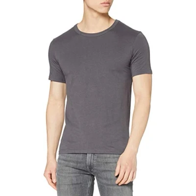 Image of Stedman Apparel Men&#039;s Morgan (Crew Neck)/ST9020 Premium T Shirt, Slate Grey, Small