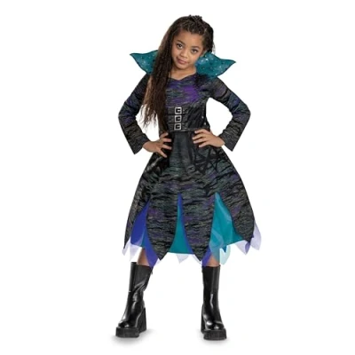 Image of Disguise 166129K Descendants Character 3 Classic Costume Fancy Dress, Girls, 7 8