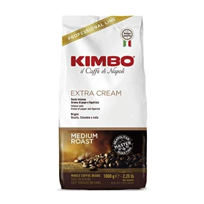 Image of Kimbo Extra Cream Coffee, 1 kg,CD