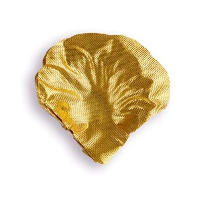 Image of Best Artificial Silk Rose Petals Flower Confetti Wedding Bridal Valentine Arrangement Engagement Party Decoration (Metallic Gold, 500)