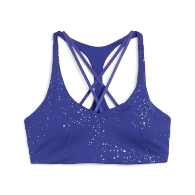 Image of Puma MOVE Intergalactic BRA Light support sports bra, Women&#039;s, Size: XL, Lapis lazuli