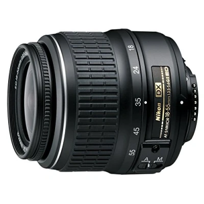 Image of Nikon AF S DX Zoom Nikkor 18 55mm 1:3.5 5.6G ED II Lens Black (Renewed)