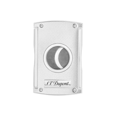 Image of S.T. Dupont Xtend Maxijet Chrome Grill Dual Blade Cigar Cutter