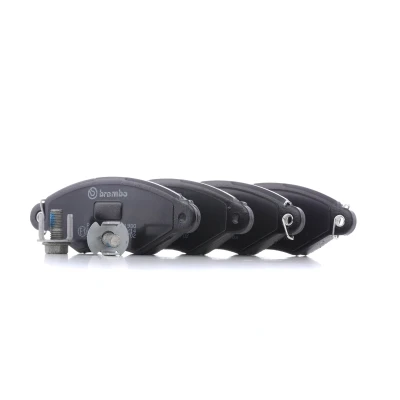 Image of 8660004560 brake pad set BREMBO P 61 098 excl. wear warning contact with caliper screws without accessories PEUGEOT: 306 Hatchback
