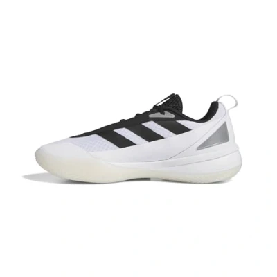 Image of adidas Unisex Front Court Shoes Basketball, Cloud White/core Black/Cloud White, 11 UK