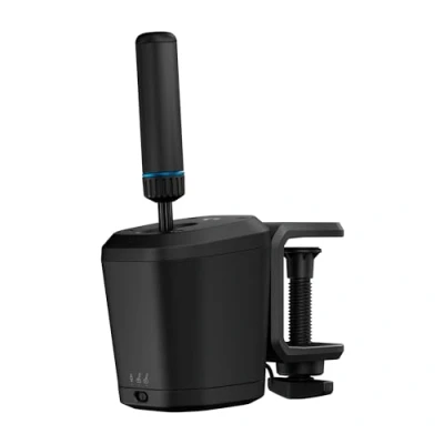 Image of Logitech G RS Shifter and Handbrake With Easy Mode Switching, Height Adjustable Handle, Table Clamp, for PRO Series Wheels, PS, Xbox, PC Racing Units Black