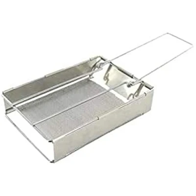 Image of Highlander Folding Grill Silver