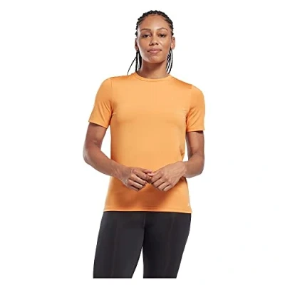 Image of Reebok Women&#039;s Workout Ready Speedwick T Shirt Peach Fuzz M