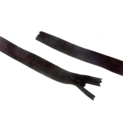 Image of Minerva Crafts Concealed Invisible Closed End Zip 40cm Dark Brown Each