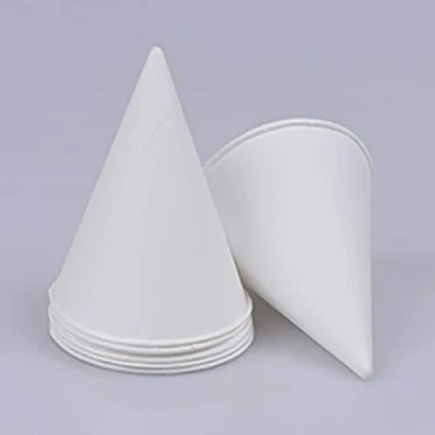 Image of HOT BARGAINS, 1000 X Paper Cone Cups for Water Dispenser 4oz 100% Biodegradable (Pack of 1000)