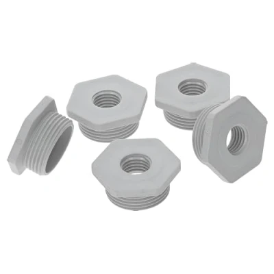 Image of Kalitec G6251600 Reduction M25/M16 Plastic Light Grey I Reducer Cable Gland Hexagonal M16 Female Thread M25 Male IP68 Pack of 5