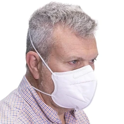 Image of Show me FFP2 Respiratory Face Mask White Universal Size Pack of 10