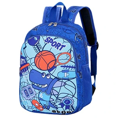 Image of CHERUBIC Toddler backpack, Kids Children Backpack Sky Astronaut Cartoon Travel Waterproof Lightweight bag