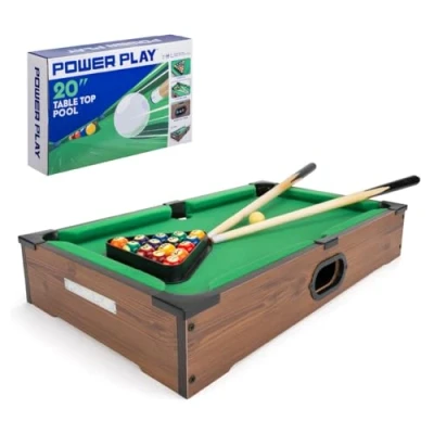 Image of Power Play Table Top Pool Game, 20 Inch