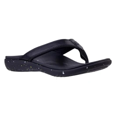 Image of Spenco Yumi Nuevo Speckled, Black, 9 D