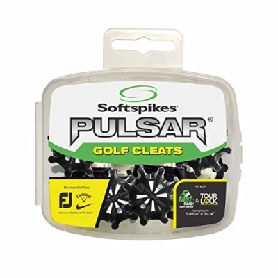 Image of Softspikes Pulsar Golf Shoe Cleat Set Fast Twist (Green)