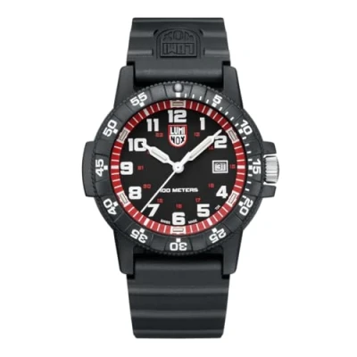 Image of Luminox Men Analog Swiss Quartz Watch with Plastic Strap XS.0335