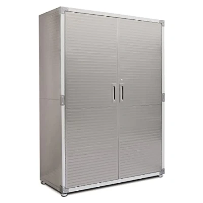 Image of Seville Classics Mega Cabinet, 121,9 x 60,9 182,9 cm, grey