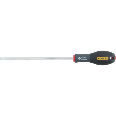 Image of Stanley 0 65 098 Fat Max Screwdriver Flared 5.5X100Mm Black