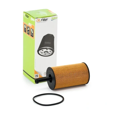 Image of 1109R6, 9463704780 Oil Filter VALEO 586509 with seal Insert PEUGEOT: Partner II Van, 206 Hatchback, 307 CITROËN: C3 I Hatchback