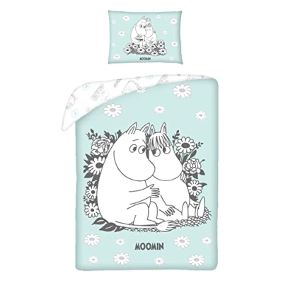 Image of Moomin Baby Bed Linen 100 x 135 cm