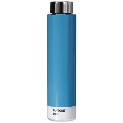 Image of Copenhagen Design Pantone Drinking, Tritan (Plastic) Water Bottle, 500 ml, Blue, 2150 C, One Size