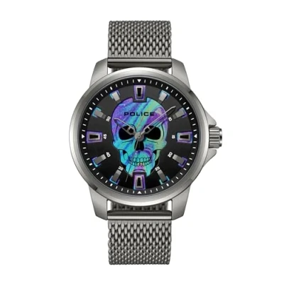 Image of Police Men Analog Quartz Watch with Stainless Steel Strap PEWJG0024402