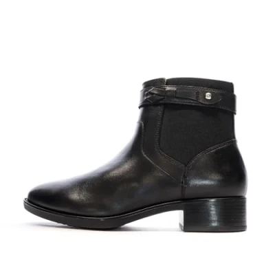 Image of Geox Women&#039;s D Felicity Ankle Boot, Black, 6 UK