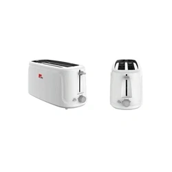 Image of MyCafe 4 Slice Toaster White MYC06870
