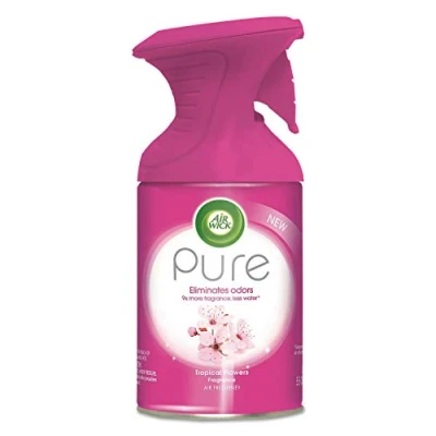 Image of Air Wick Pure Freshener Spray, Tropical Flowers, 5.5oz