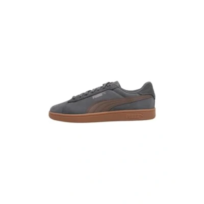 Image of PUMA Unisex Smash 3.0 Sneaker, Dusky Gray Flat Bronze Gum, 10 UK