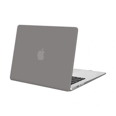 Image of MOSISO Compatible with MacBook Air 13 inch Case Older Version (Models: A1466/A1369, 2010 2017 Release), Protective Plastic Hard Shell Cover Case, Gray