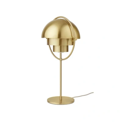 Image of GUBI Multi Lite table lamp, height 50 cm, brass/brass