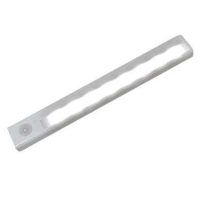 Image of White 8 LED Motion Sensor Plastic Light Bar By Kingavon