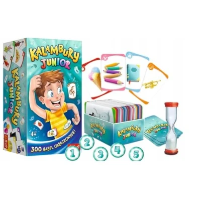 Image of Trefl Kalambury Junior Board Game for Ages 4 and Up