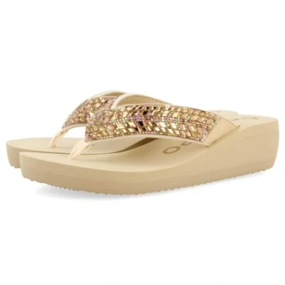 Image of GIOSEPPO Women&#039;s Devices Flip Flop, Beige, 6 UK