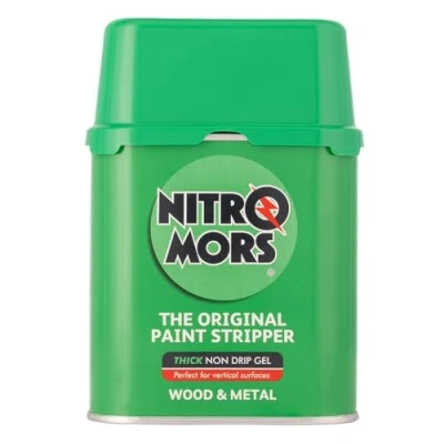 Image of Nitromors Original Paint Stripper, Varnish &amp; Lacquer Remover, for Wood, Metal Concrete, 375 ml