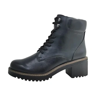 Image of MARCO TOZZI Women&#039;s Laced Bootie 2 25225 43 Ankle Boot, Black, 4 UK