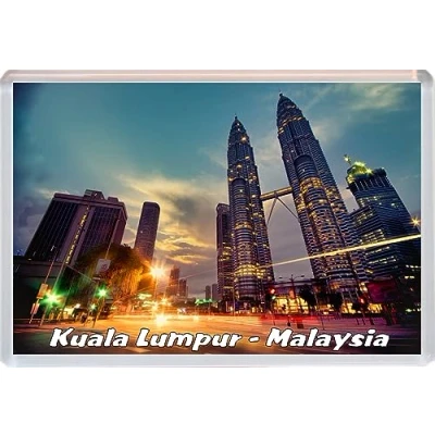 Image of Kuala Lumpur Malaysia 96 x 67mm Jumbo Fridge Magnet/Magnets BBSFHM690